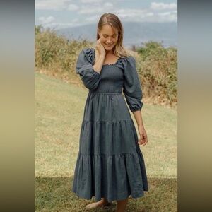 Neuflora Blue Odessa Dress size S